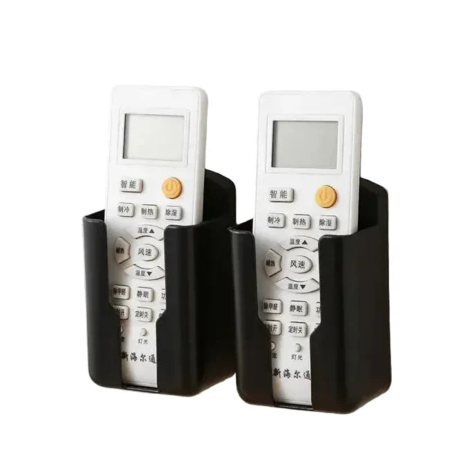 No-Drill Wall-Mounted Remote Control Holder