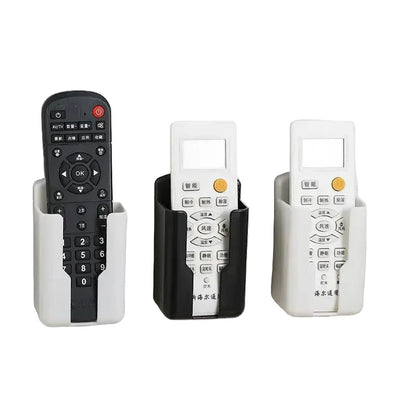 No-Drill Wall-Mounted Remote Control Holder