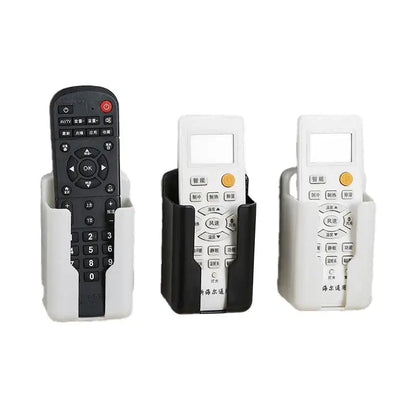 No-Drill Wall-Mounted Remote Control Holder