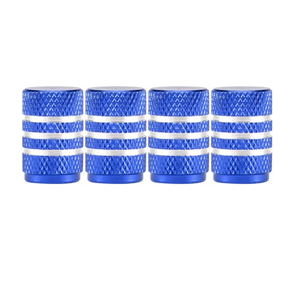 Aluminium Tire Valve Stem Caps (4Pcs) (different colours available)