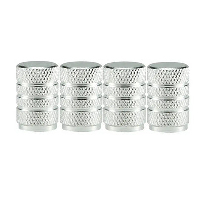 Aluminium Tire Valve Stem Caps (4Pcs) (different colours available)
