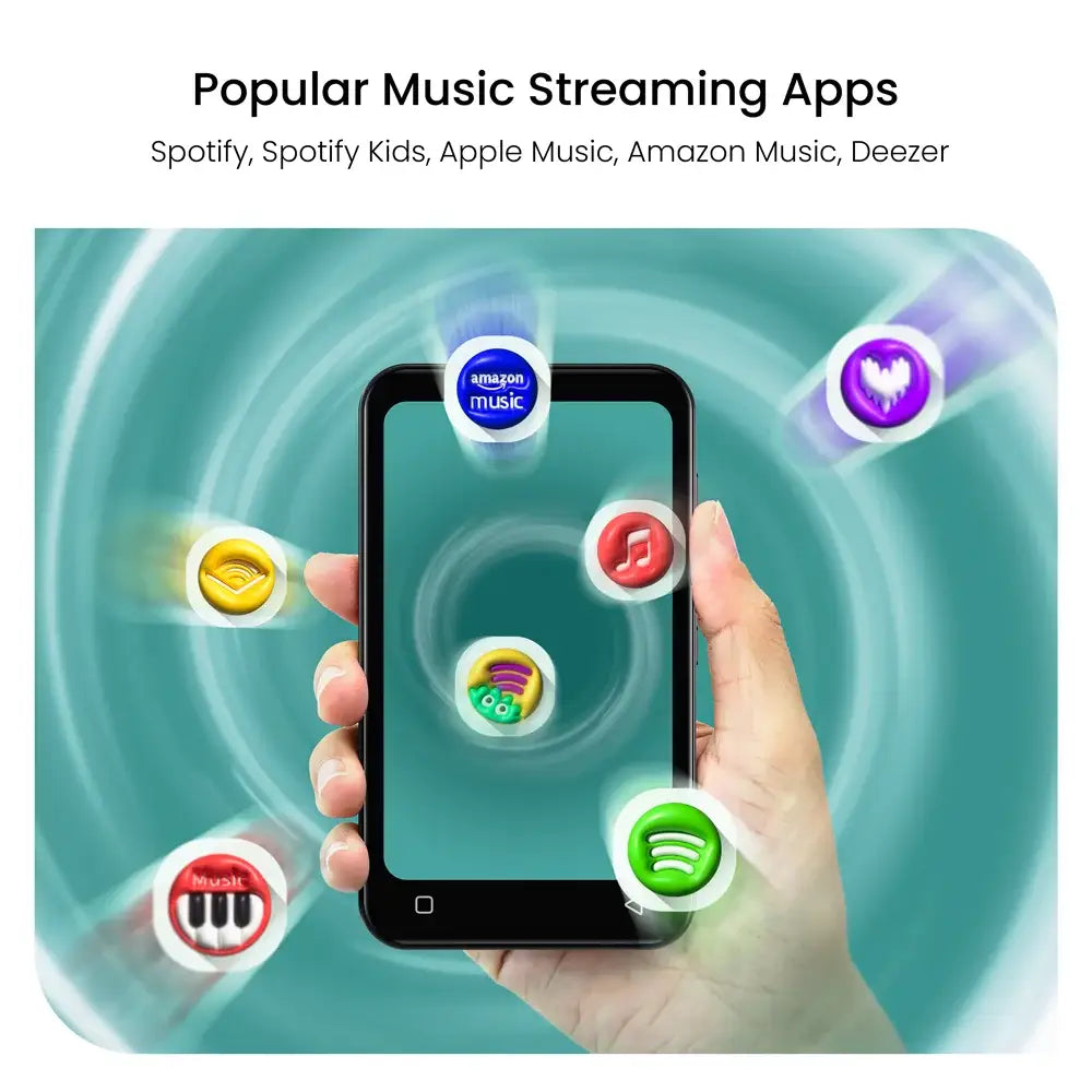 Android MP3/MP4 Music Player with Bluetooth & Wi-Fi (6 colours available)