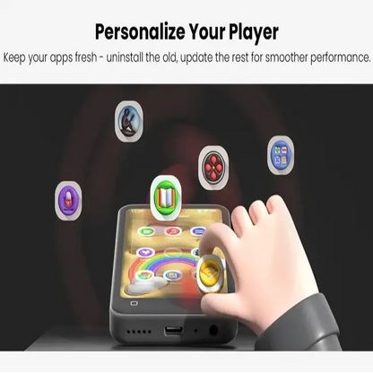 Android MP3/MP4 Music Player with Bluetooth & Wi-Fi (6 colours available)