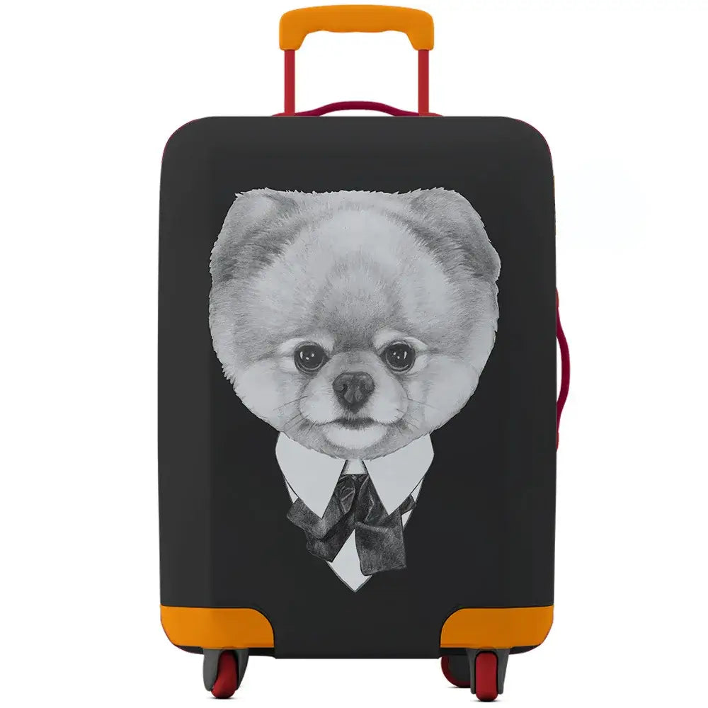 Animal Print Elastic Luggage Cover (18–32″)