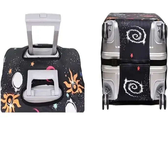 Animal Print Elastic Luggage Cover (18–32″)