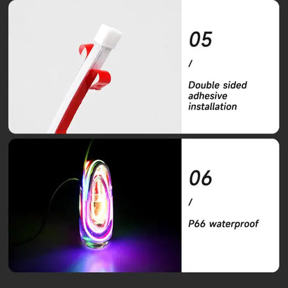 APP-Controlled LED Car Hood Light Strip (12V)