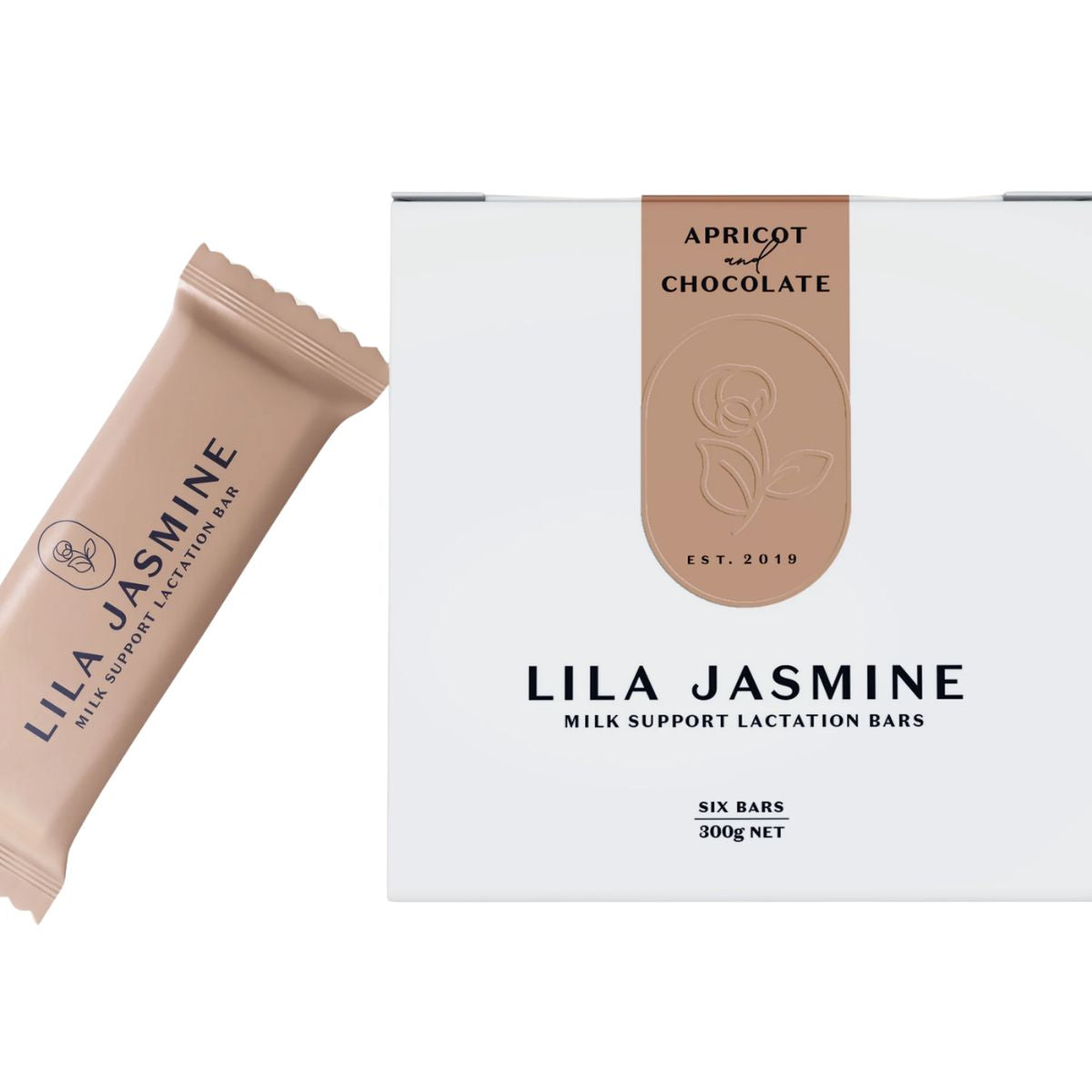 Lila Jasmine - Lactation Bars - Apricot & Chocolate