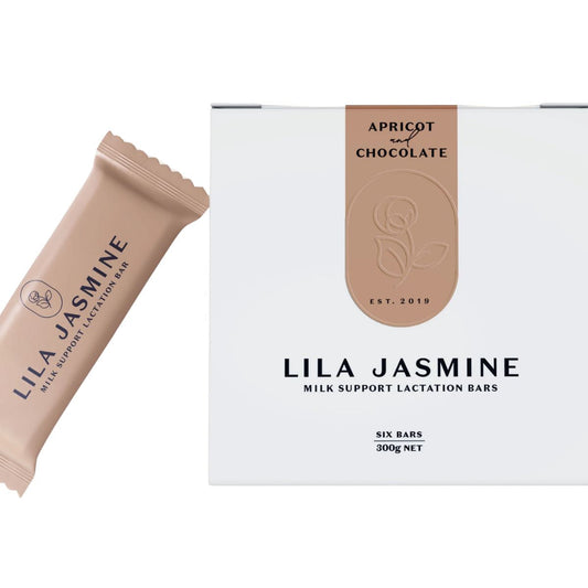 Lila Jasmine - Lactation Bars - Apricot & Chocolate