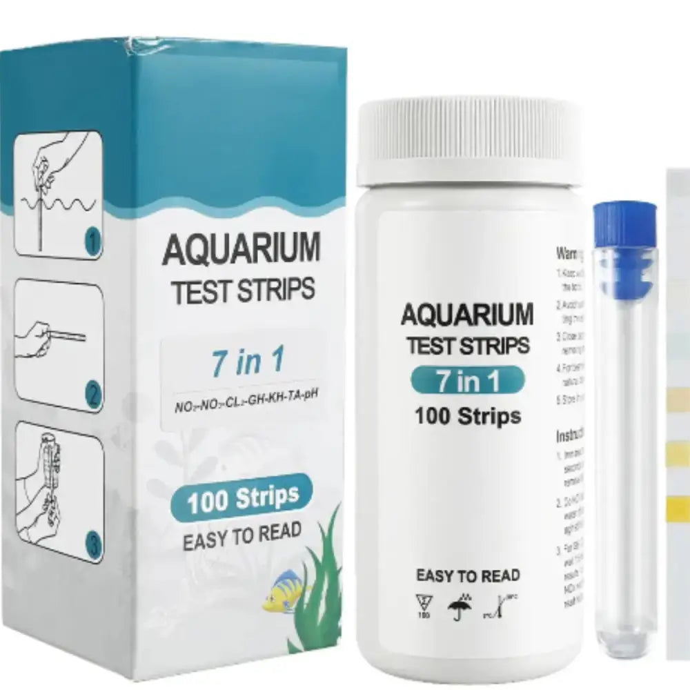Aquarium Test Strips (5,6 or 7 Parameters) (100 x Strips)