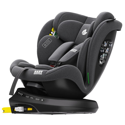 Pre-order Baby Brightness 360 Rotating ShieldMax Plus Car Seat Dark Grey  ETA: 2nd October 2025