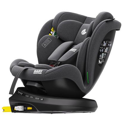Pre-order 360° Rotating Baby Car Seat – Baby Brightness ShieldMax Plus Grey - image 3
