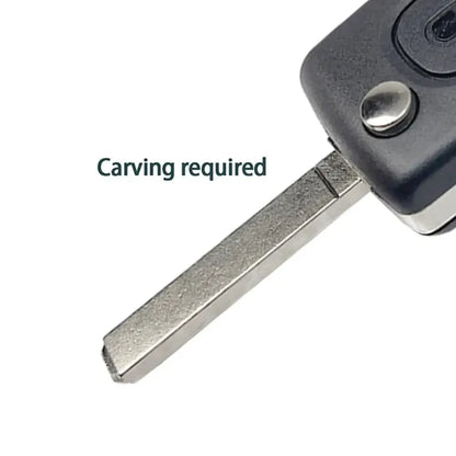 Flip Remote Car Key HU83 VA2 for Citroen C2–C6 & Peugeot 207–807