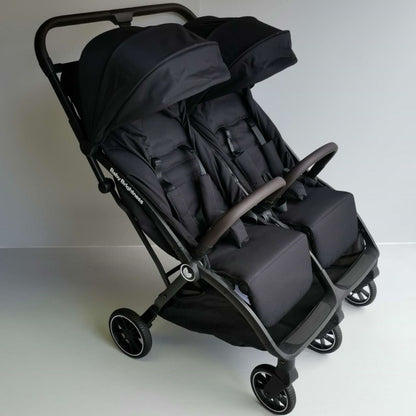 Double Pram – FlexGo Duo double stroller Black