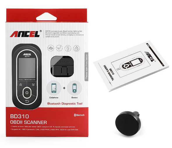 Ancel BD310 Bluetooth 4.0 OBD2 Scanner Auto Digital Gauge