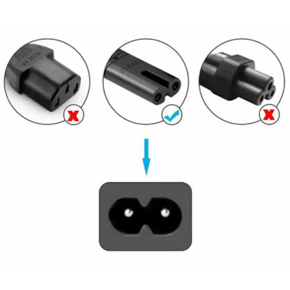AU Plug IEC C7 Figure-8 Power Cord for Laptop