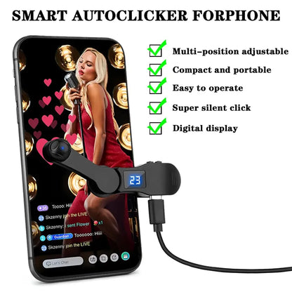 Auto Screen Clicker USB Touch Tapper for Smartphones