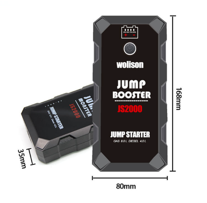 20000mAh Jump Starter 2000A