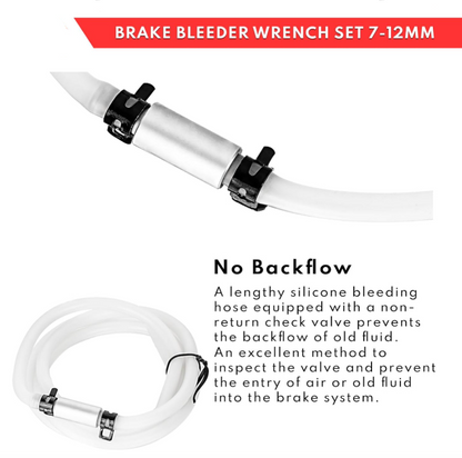 7PCS Brake Bleeder Wrench Set