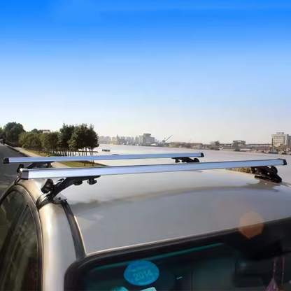 Universal Car Roof Racks Pod Aluminium Cross Bars Brackets - salelink.co.nz