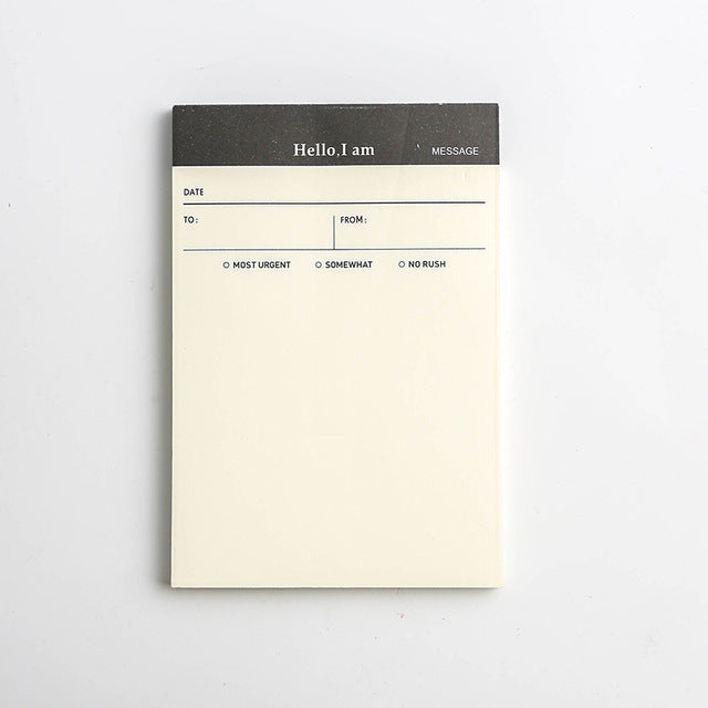 Creative Daily Schedule Memo Pad and Planner Stickers