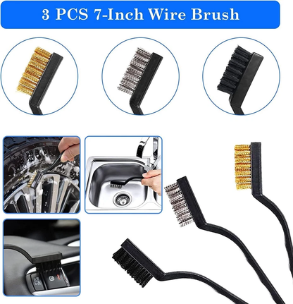 Car Detailing Brush Set