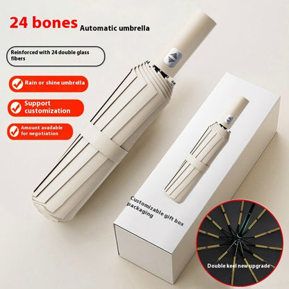 Automatic 24-Bone Sun Umbrella