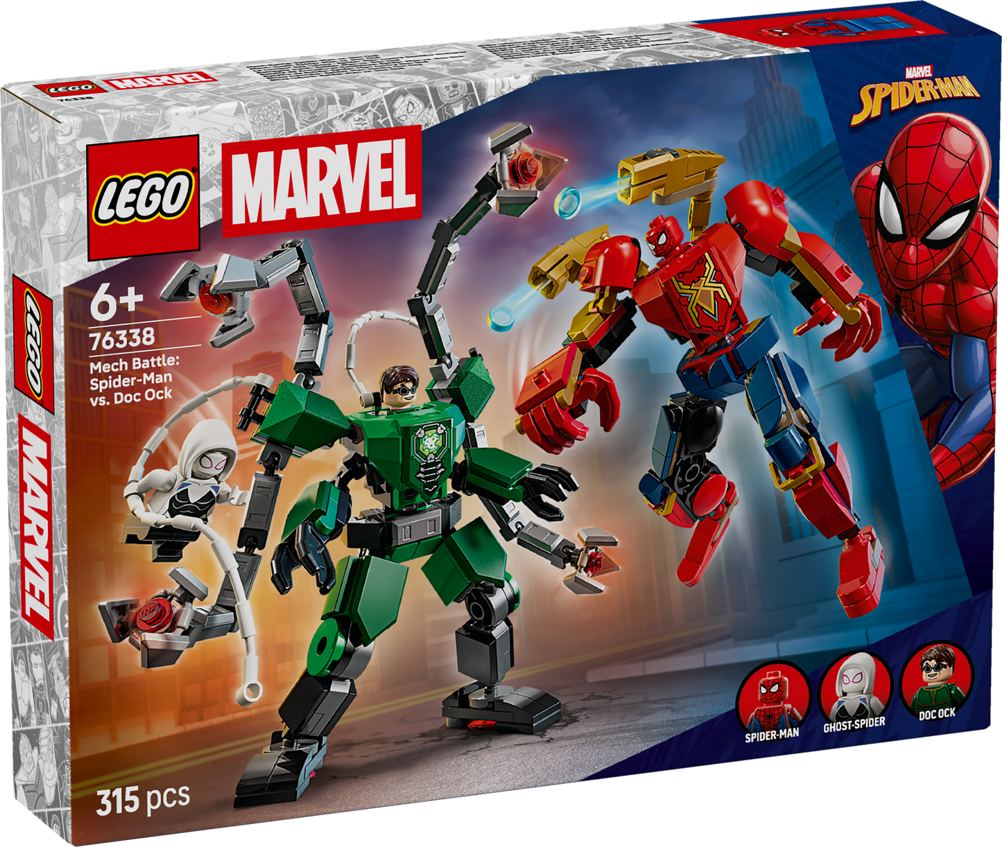 LEGO Marvel: Mech Battle: Spider-Man vs Doc Ock (76338)
