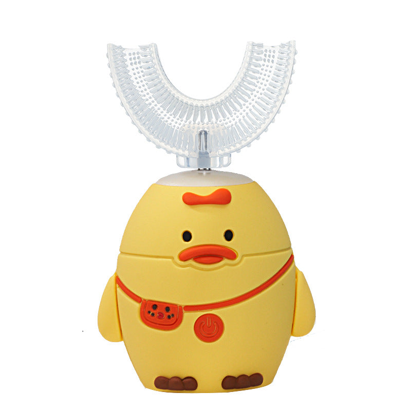 Children's U-Shaped Electric Toothbrush with Silicone Head