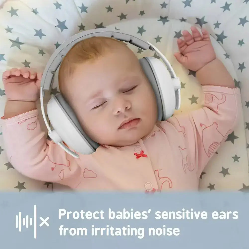 Baby Ear Protection Earmuffs (3 colours available)