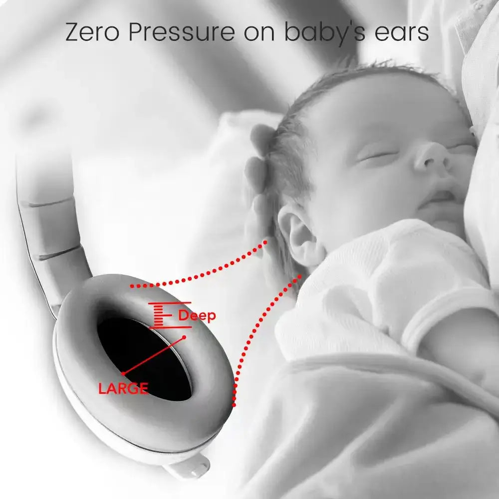 Baby Ear Protection Earmuffs (3 colours available)