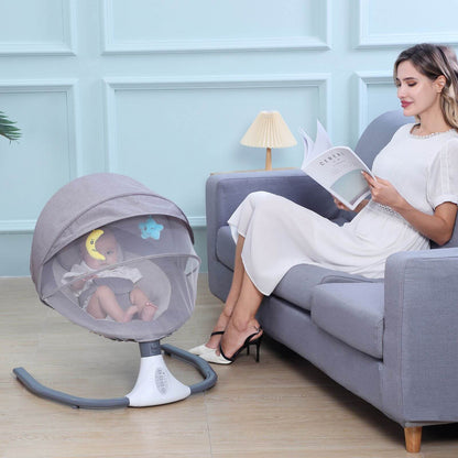 Smart Baby Swing Cradle Rocker/ Bouncer Seat-Grey