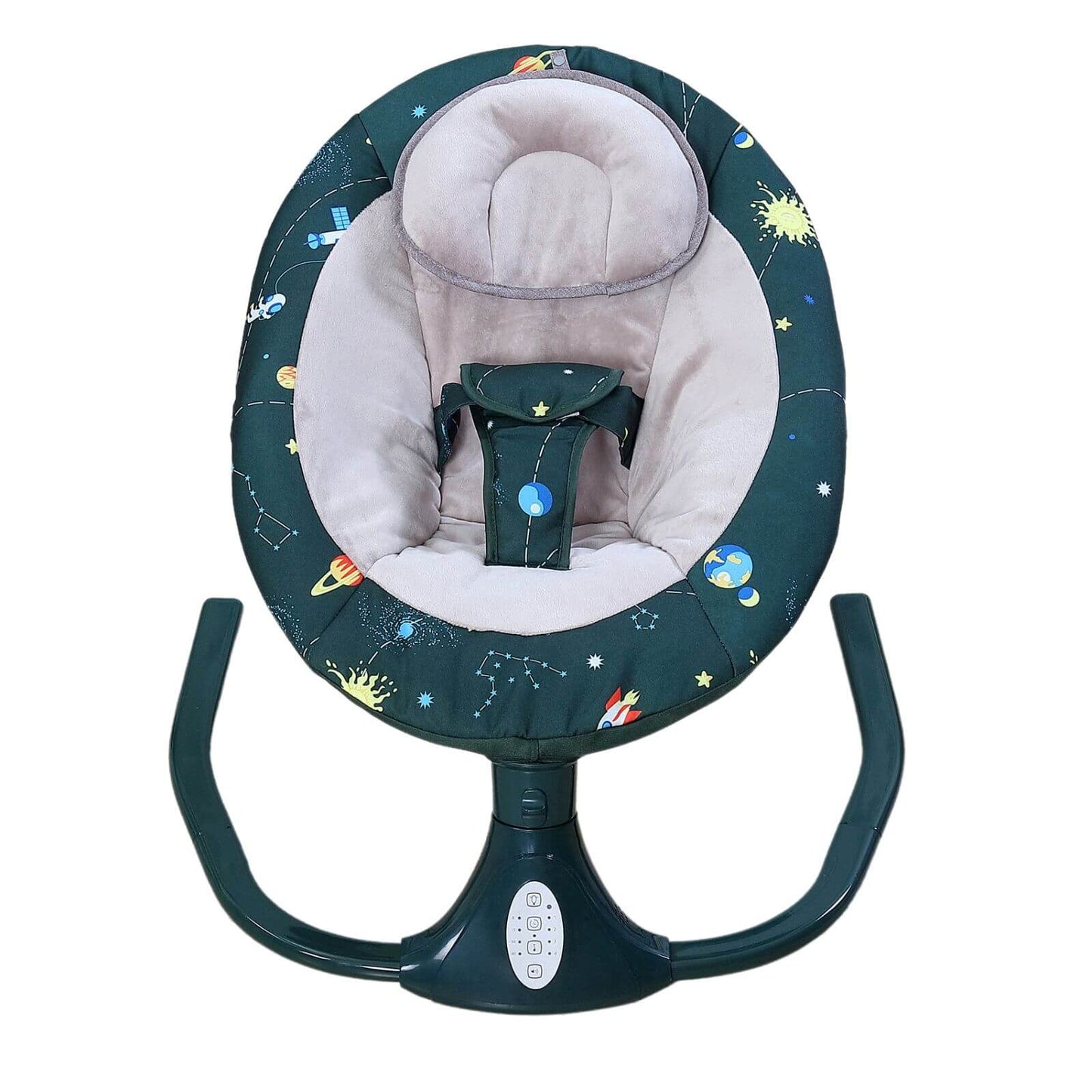 Smart Baby Swing Cradle Rocker/ Bouncer Seat-Dark Green