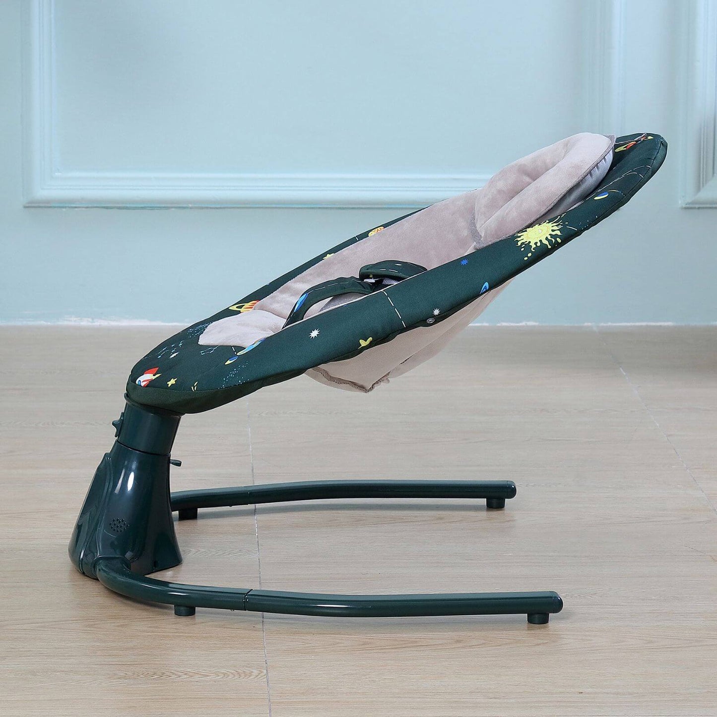 Smart Baby Swing Cradle Rocker/ Bouncer Seat-Dark Green