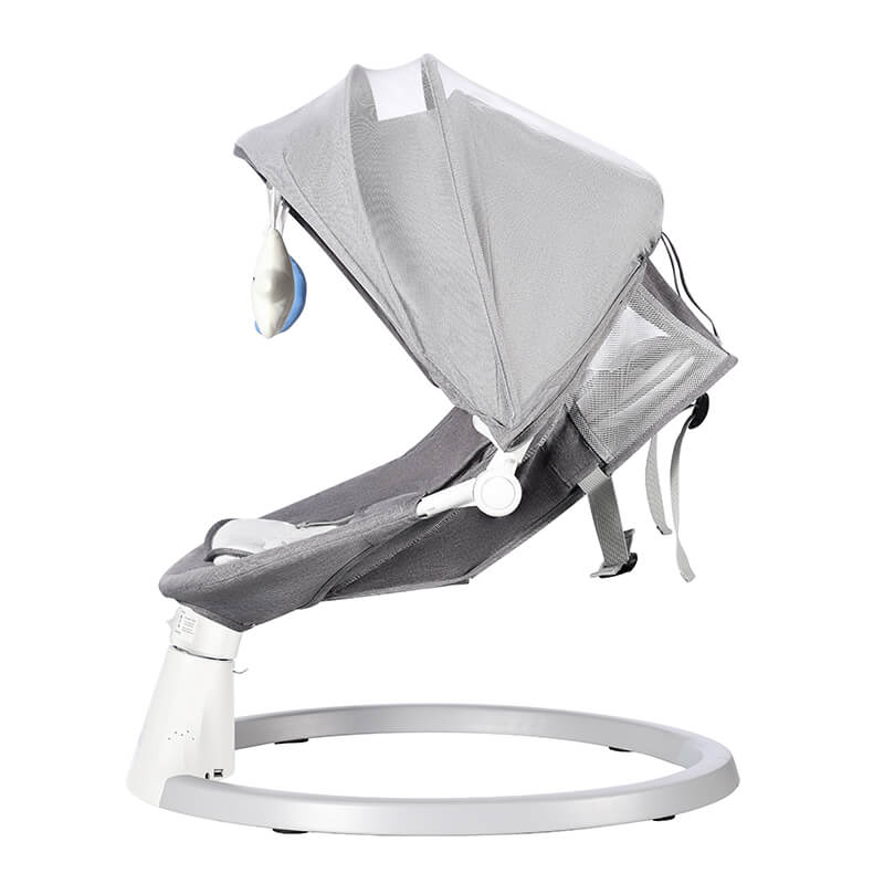 Smart Baby Swing Cradle Rocker/ Bouncer Seat with Dinning Table -Grey