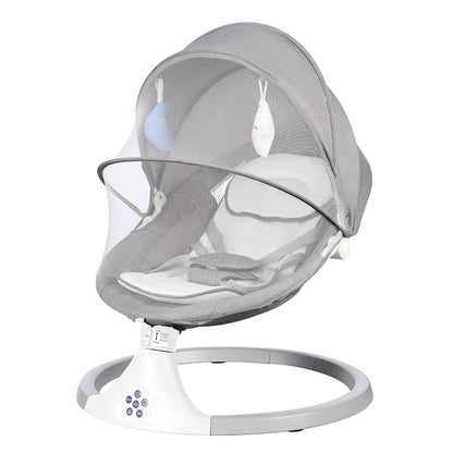 Smart Baby Swing Cradle Rocker/ Bouncer Seat with Dinning Table -Grey