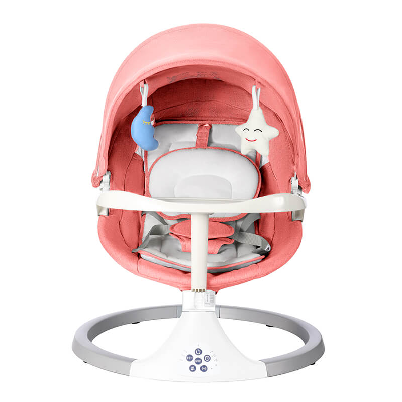 Smart Baby Swing Cradle Rocker/ Bouncer Seat with Dinning Table -Pink