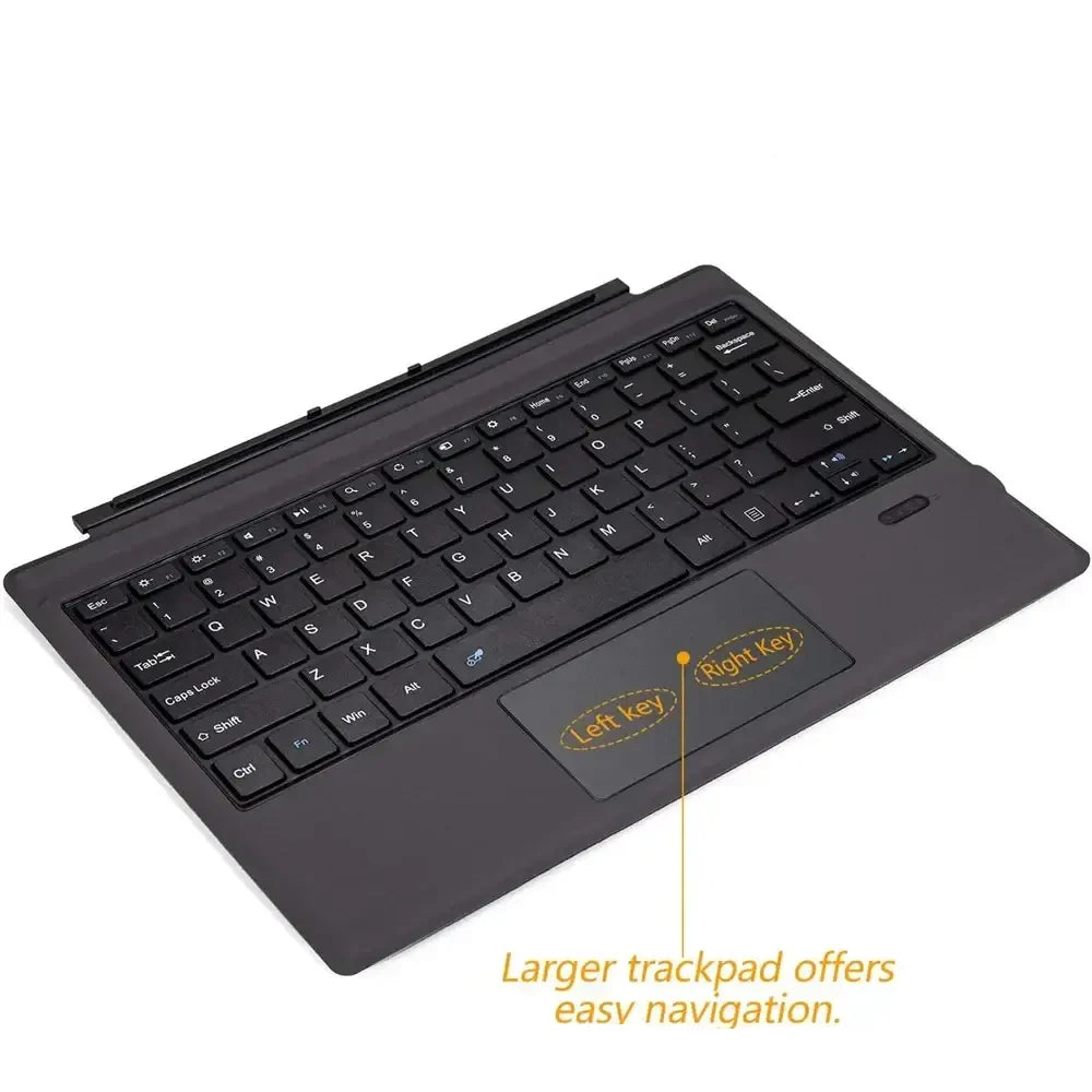 Backlit Bluetooth Keyboard Type Cover for Microsoft Surface Pro 3–7+ (12.3") & Pro 8–11/X (13")