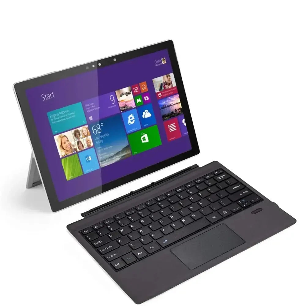 Backlit Bluetooth Keyboard Type Cover for Microsoft Surface Pro 3–7+ (12.3") & Pro 8–11/X (13")