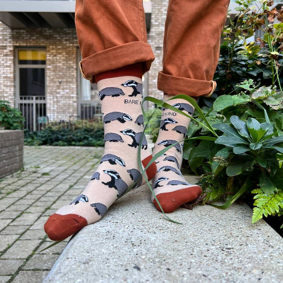 Save the Badgers Bamboo Socks