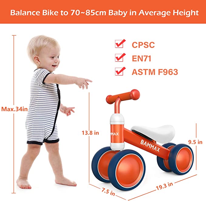 Baby Balance Bike 1003 Green