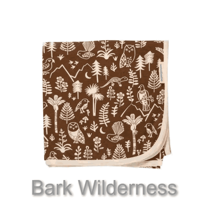 *BUY 1 GET 1 FREE* Woolbabe Merino/Organic Cotton swaddle/blanket NATURE