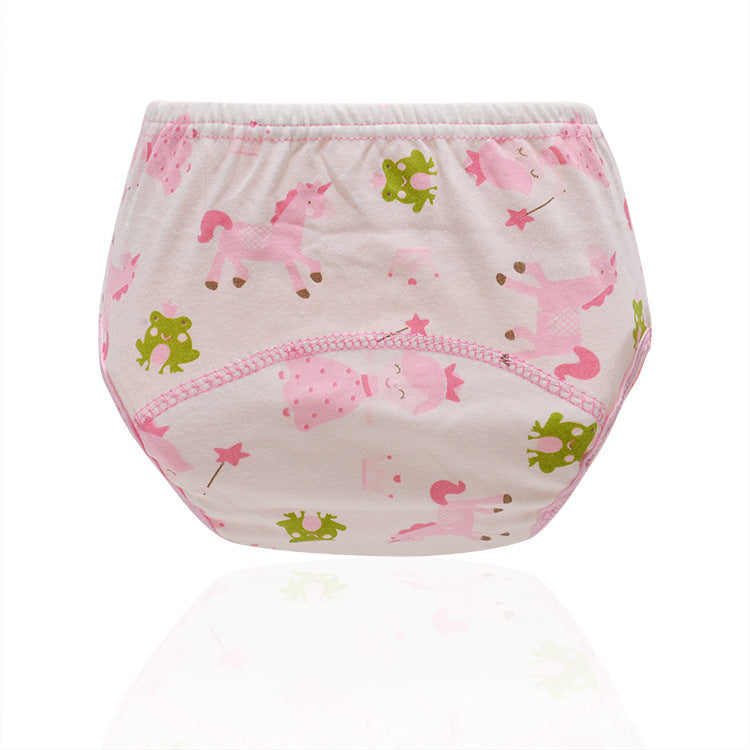 Printed Learning Pants for Babies - Washable and Breathable