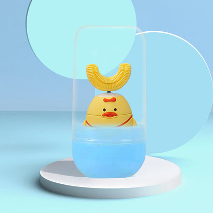 Children's U-Shaped Electric Toothbrush with Silicone Head