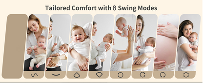Pre-order Electric Baby Swing - Grey