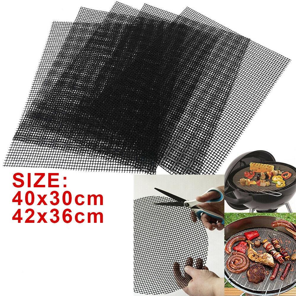 30X40cm Cooking Liner Grill Mat Non-Stick Mesh Mat Sheet Mintiml BBQ Grill