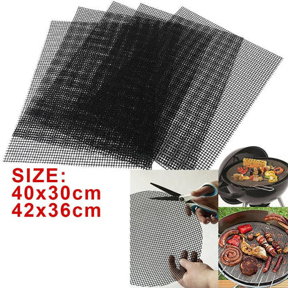 30X40cm Cooking Liner Grill Mat Non-Stick Mesh Mat Sheet Mintiml BBQ Grill