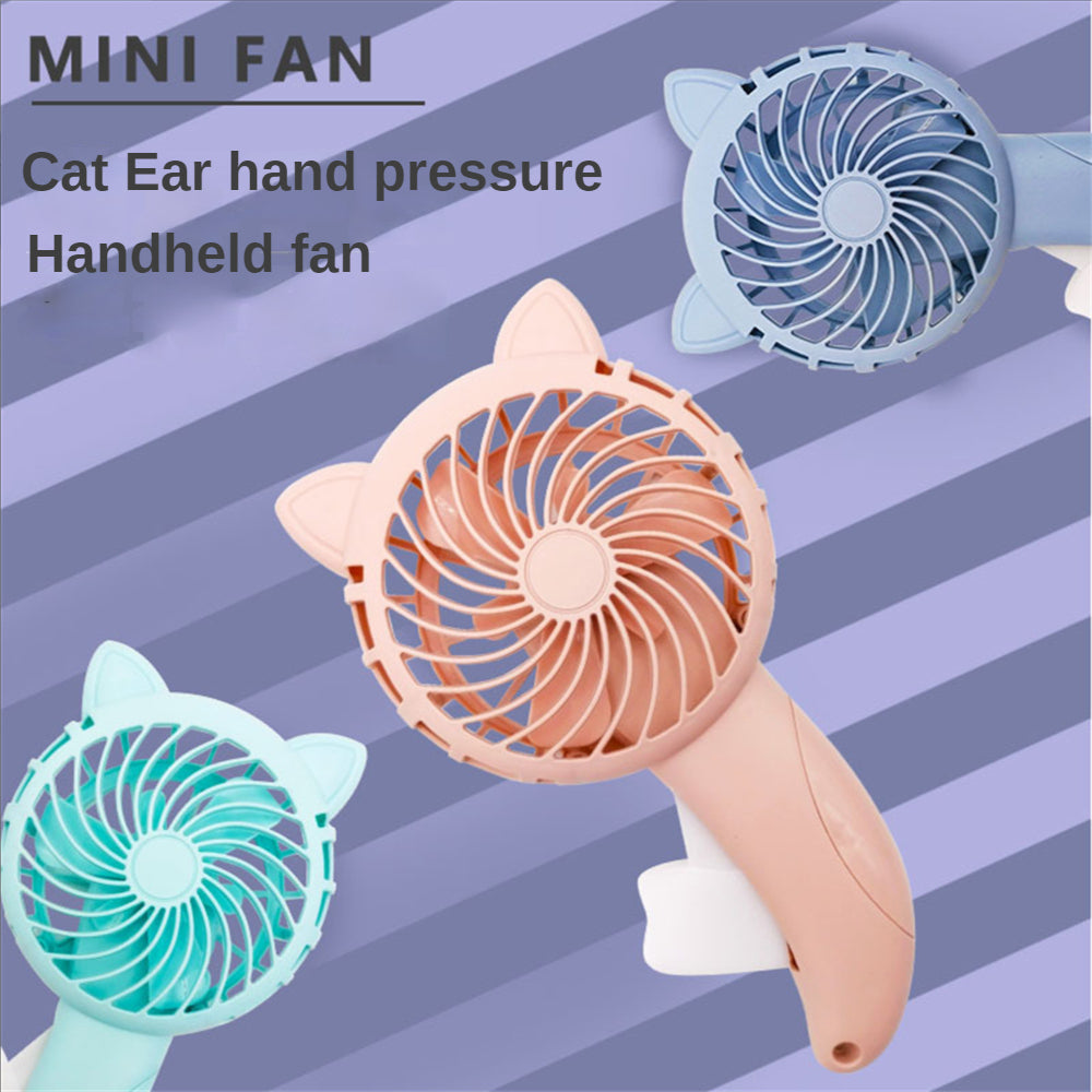 Hand Press Mini Fan