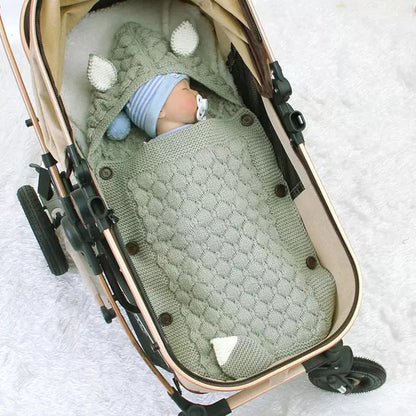 Newborn Baby Swaddle Sleeping Bag for Strollers/Prams