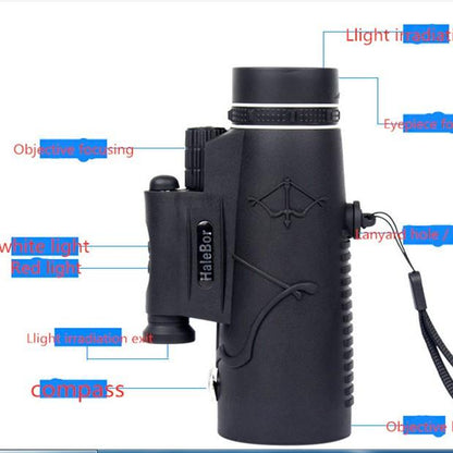 Night Vision Monocular Telescope 50X Outdoor for Hunting