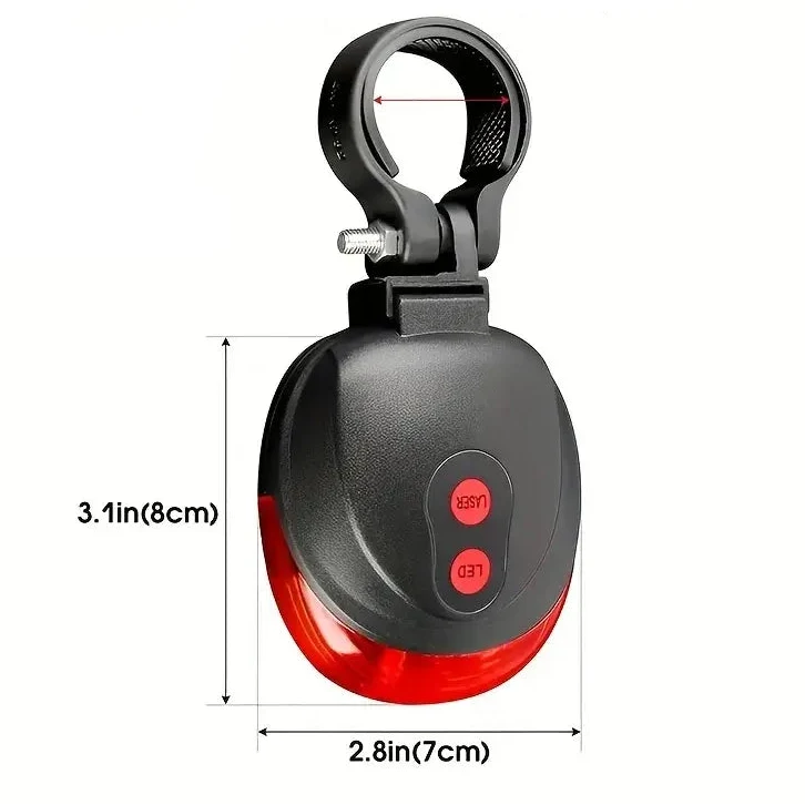 Waterproof Bicycle Tail-light